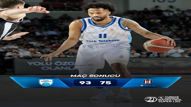 <p><strong>Türk Telekom, Beşiktaş'ın 14 Maçlık Galibiyet Serisini Sona Erdirdi: 93-75'lik Skorla Play-in Garantisi!</strong> </p> 10 Türk Telekom, Beşiktaş’ın 14 Maçlık Galibiyet Serisini Sona Erdirdi: 93-75’lik Skorla Play-in Garantisi!