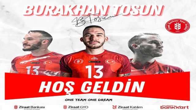 Ziraat Bankkart, Burakhan Tosun Transferini Açıkladı! 19 Ziraat Bankkart, Burakhan Tosun Transferini Açıkladı!